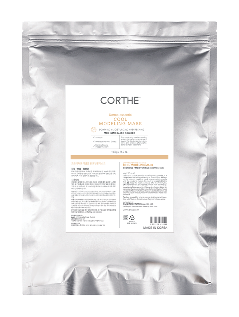 Masque modelant rafraîchissant Corthe Dermo Essential 1000 g