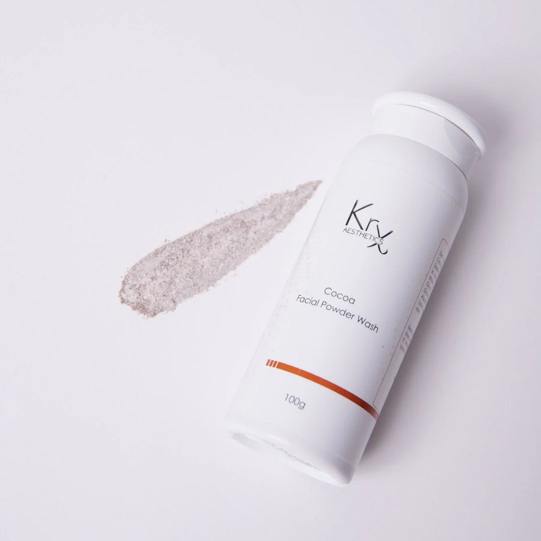 NETTOYANT EN POUDRE POUR LE VISAGE AU CACAO KRX