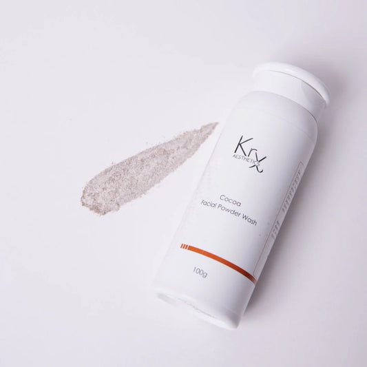 NETTOYANT EN POUDRE POUR LE VISAGE AU CACAO KRX