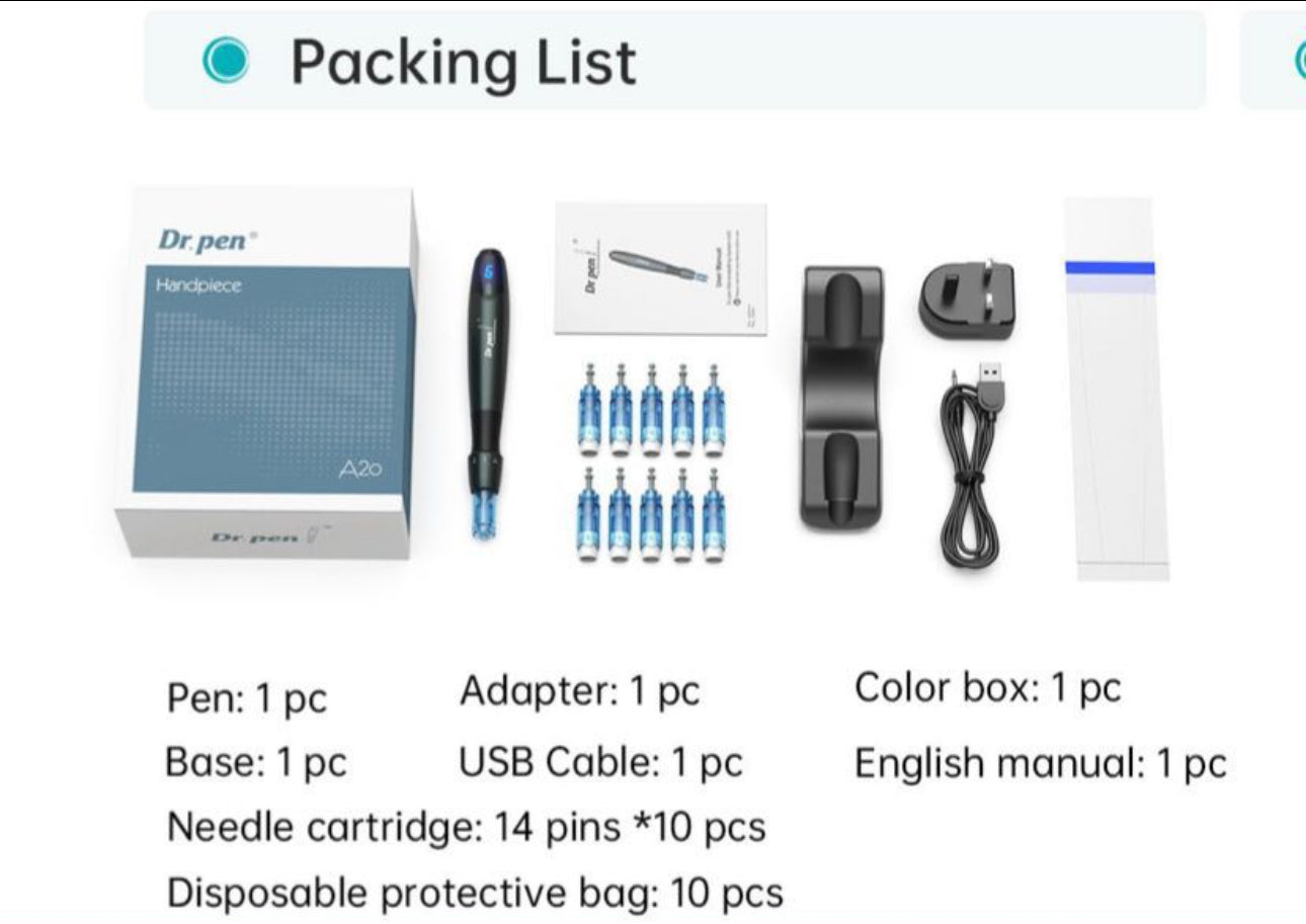 Dr. Pen A20 Advanced Mico-needling Pen for Professional (pre order)