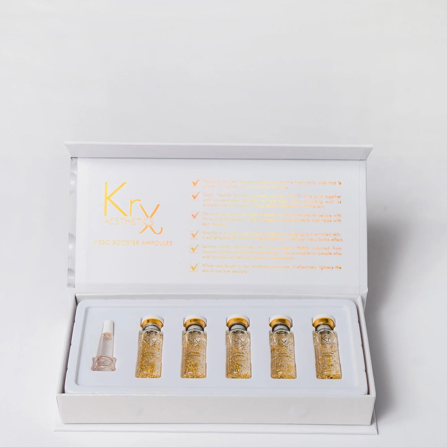 KRX Gold Peptide Meso Booster – 5 Vials ( Pre-Order )
