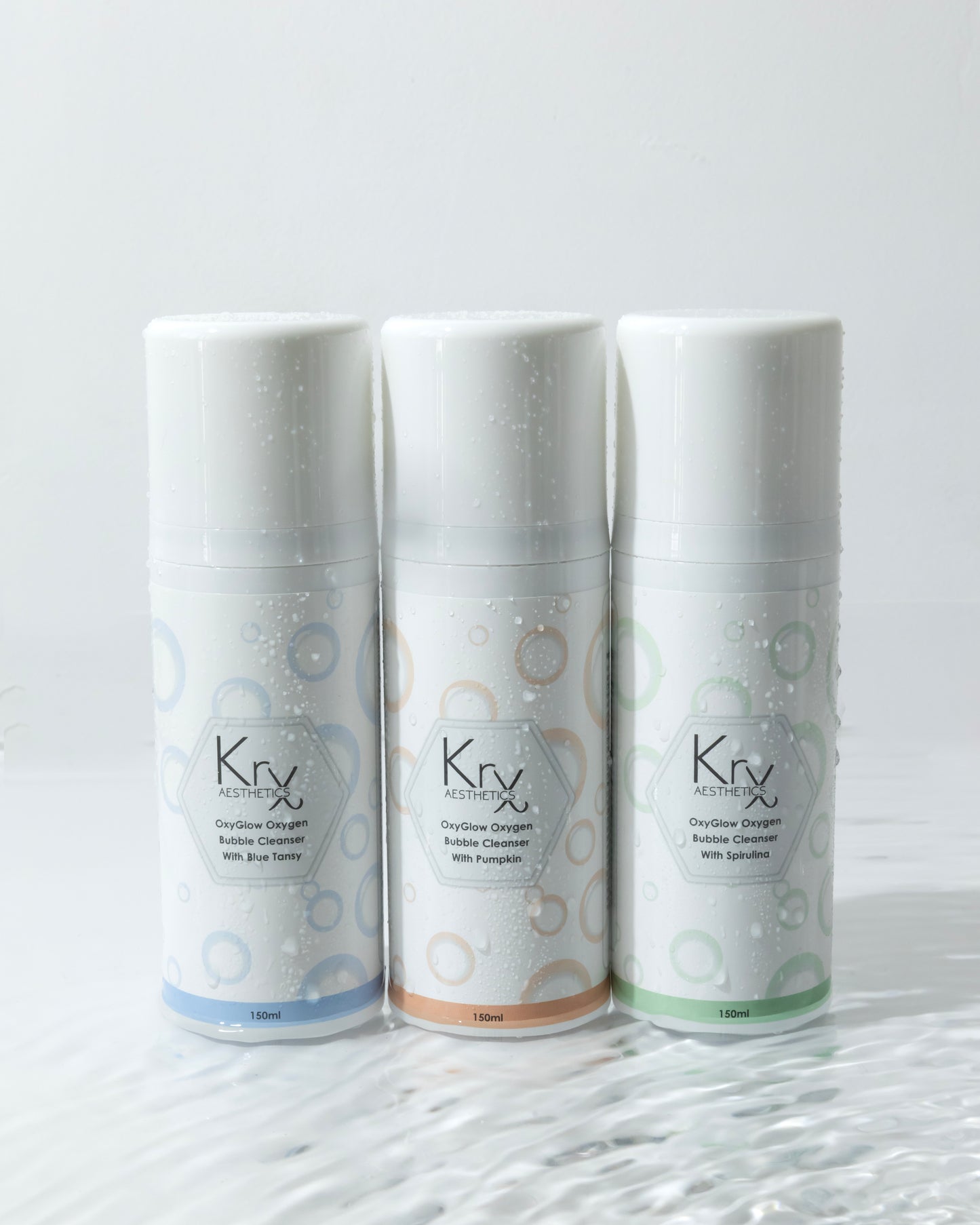 KRX Oxyglow - Cleanser Bundle – Pumpkin • Tansy • Spirulina