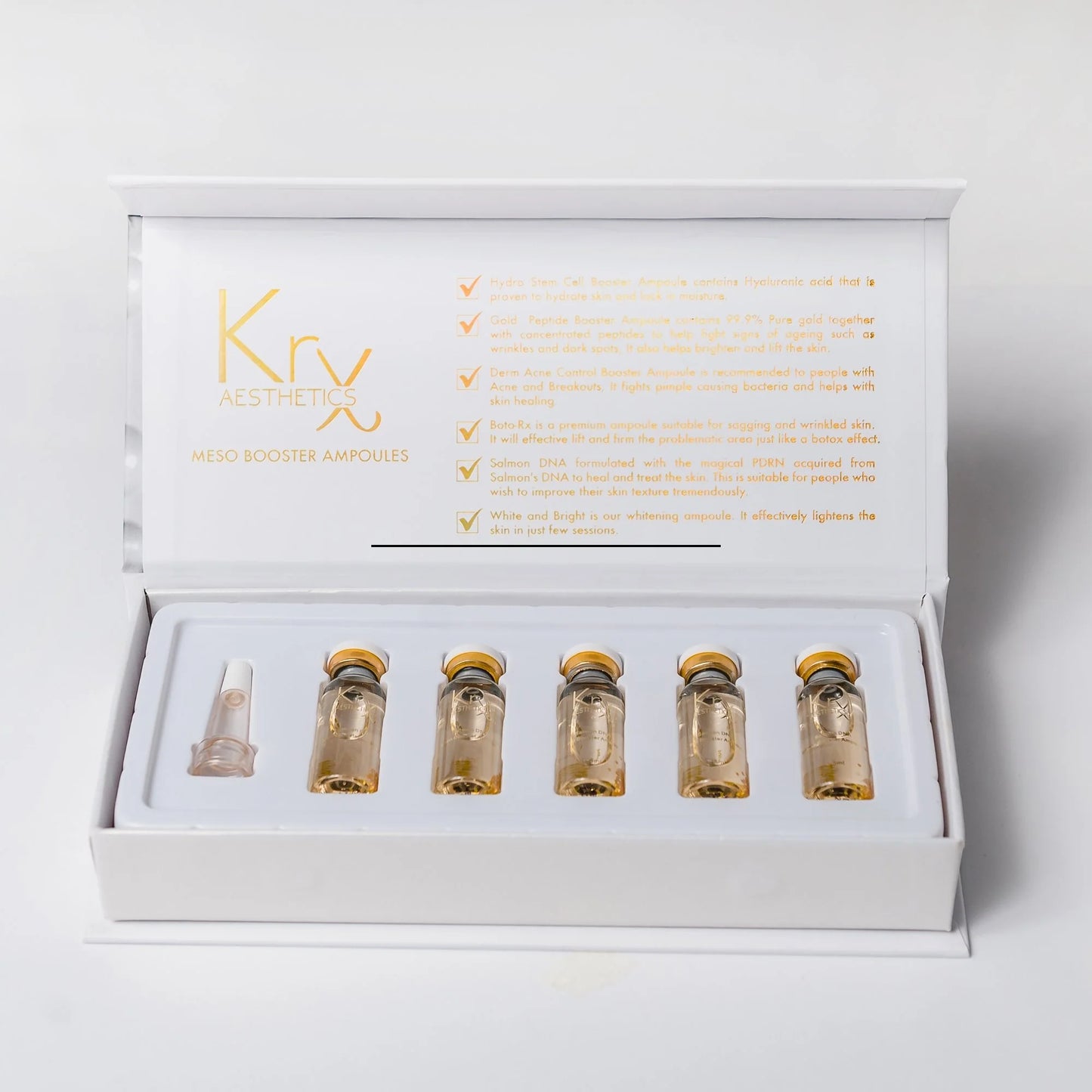 KrX Salmon DNA Serum - 5 Vials